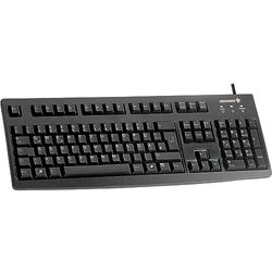 CHERRY G83-6105, Tastiera Cablata per Utilizzi in Ambienti Industriali, Layout per la Francia (AZERTY), Tasti Resistenti all'Abrasione, Facile da Pulire, Nera