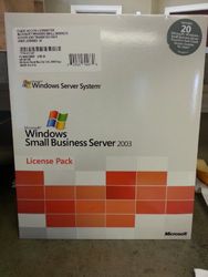 Microsoft Win SBS CAL 2003 English MLP 20 Transition Pak User CAL [Import anglais]