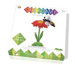 CreativaMente - Creagami Bee Creativiteitsspel Origami, modulair, meerkleurig, 714