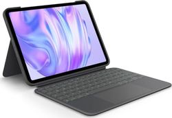 Logitech Combo Touch iPad Pro 11-inch (M4)(2024) Toetsenbordhoes - afneembaar toetsenbord met achtergrondverlichting en kickstand, comfortabel typen, multifunctionele modus - AZERTY