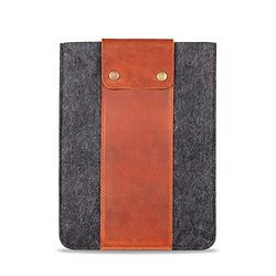 MegaGear Lederen Tablet Sleeve Case voor iPad Pro 11 inch, Alle Generaties iPad Air & iPad (Camel, 11 Inch)