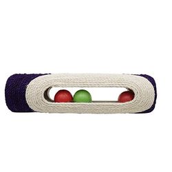 Tyrol Krabpaal Xxl Tube violet + 3 ballen, 29 cm, 1 stuk