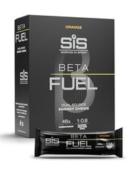 Science in Sport BETA Fuel Bar 6x60g Orange - Barres énergétiques vegan avec 46g de glucides, De délicieuses barres énergétiques, Excellente source d’énergie, Idéales pour le Power Training