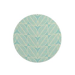 Questo Casa, Round Digital Printed Mouse Pad, Non-Slip Base, for Office and Home, Diameter:22cm