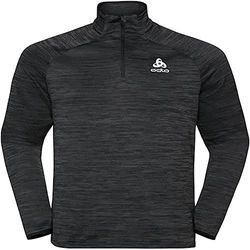 Odlo Homme Haut de course avec fermeture éclair RUN EASY WARM