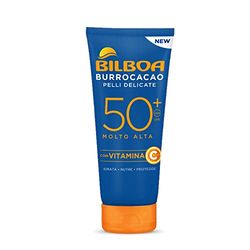 Bilboa Burrocacao Crema Pelli Delicate Spf50+ Con Vitamina C Tubo 180 Ml