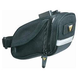 TOPEAK Aero Wedge Pack DX Pequeno, unissexo adulto bolsa de selim, preto, 0,45 L
