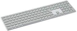 Microsoft WS2-00010 Surface Tastiera di Design, Layout Italiano QWERTY, Connessione Bluetooth, Platinum