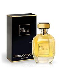 Roccobarocco - gold queen eau de parfum – profumo donna dall’anima pregiata ed elegante, fragranza orientale e fruttata, 100 ml