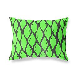 BonaMaison Housse de Coussin décorative Vert Fluo Housse de Coussin décorative pour Salon, canapé, Chambre à Coucher, Dimensions 45 x 60 cm