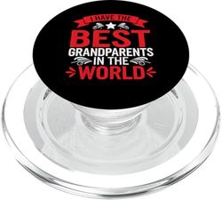 I Have The Best Grandparents In The World Nieto - PopSockets PopGrip para MagSafe