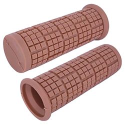 cyclingcolors BIKE HANDLEBAR GRIPS SYSTEM GRIPSHIFT 22MM 85MM COMFORT SOFT TOUCH MTB ROAD CITY (Brown)