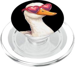 Fantastica anatra con amore occhiali costume per ragazzi e ragazze PopSockets PopGrip per MagSafe