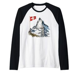 Monte Matterhorn Regalos Comprar online Camiseta Manga Raglan