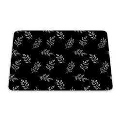 Bonamaison, Rectangular Digital Printed Mouse Mat Non-Slip Bottom for Office and Home Size: 22 x 18 cm