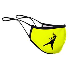 Masque pour enfant jaune Rome 2020, Rafa Nadal Academy by Movistar officiel