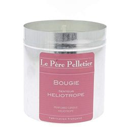 Le Père Pelletier AM04023020232 Bougie Boite Aluminium Héliotrope