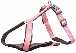 Trixie 1998420 Imbracatura a Y Premium, S-M: 45-50 cm/15 mm, Colororchide, Accessori per Animali Domestici, Neoprene, ColorOrchidea