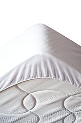Lovely Casa Ochraniacz na materac, hipoalergiczny, poliester, frotte, 120 x 60 x 10 cm