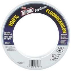 Berkley Big Game Fluorocarbon Leader Line Clear 80 LB, 68m