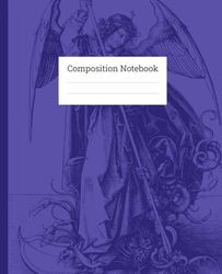 Composition Notebook College Ruled: Vintage Illustration | 7.5" x 9.25" | 120 Pages | Lined Paper | School, College & Work
