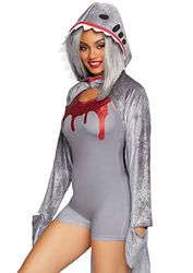 Leg Avenue Underwater Hottie Shark, Small/Medium, Grey, 0.3 kg