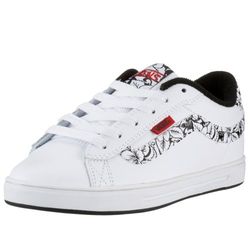 Vans W Mercer 2 VHJX326, Sneaker da Donna, Bianco, (Aloha) Bianco/Nero/Rosso, Bianco, 37 EU