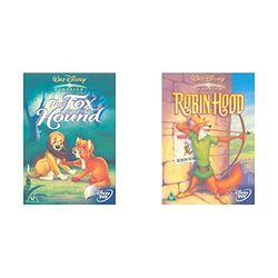 The Fox And The Hound [DVD] [1981] & Robin Hood [DVD]