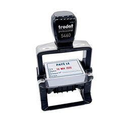 Trodat 5460L1 Metal Line 4.0 - Sello de fecha