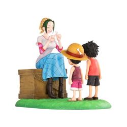 ICHIBANSHO FIGURE - Une pièce – Memories of Foosha Village (Road to Down), Bandai Spirits Revible Moment Statue de Collection
