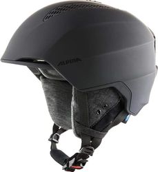 ALPINA Unisexe - Adultes, Grand LAVALAN Casque de Ski, Black Matt, 61-64 cm