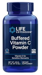 Life Extension - Vitamina C en polvo tamponada 454g | Suplemento de Vitamina C