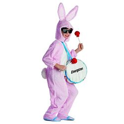 Dress Up America Energizer Bunny pluche mascotte kostuum voor kinderen