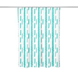 Bonamaison, Rideau de Douche Imprimé Numériquement, Anneaux de Rideau de Douche Inclus, 1 Pièce, 140X200 Cm - Conçu et fabriqué en Turquie