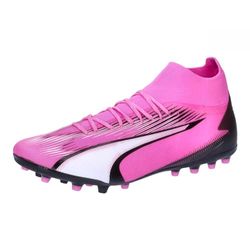 PUMA Mannen Ultra PRO MG Voetbalschoen, Poison Roze Wit Zwart, 8,5 UK, Poison Pink PUMA White PUMA Zwart, 42.5 EU