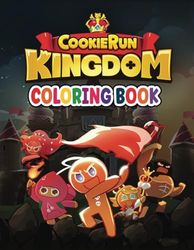 cookie run kingdom coloring book: Fun Coloring Pages Cute Characters for Ages 4-8 6-12 8-12 (JUMBO Coloring BOOK)