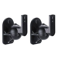 Maclean MC-526 Paire de Supports 2X Haut-parleurs boîtes Mur de Supports Support de Haut-Parleur