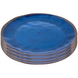 Bo-Camp - Plato Llano - Halo - 4 Piezas - Azul