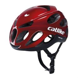 Catlike Vento MIPS Casque de Route Unisex-Adult, Rouge/Noir, S
