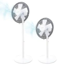 Cecotec EnergySilence 535 2-in-1 vloer- en bureauventilator, vermogen 40 W, diameter 40,6 cm, 5 bladen, in hoogte verstelbaar tot 115 cm, 3 snelheden, automatische oscillatie met 75 graden