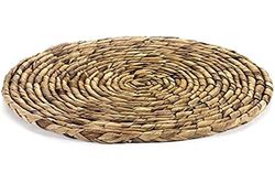 PRIVILEGE Round Wicker Trivet, 30 cm, Multi-Colour