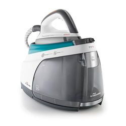 Polti La Vaporella XT100C, Plancha de Vapor con Caldera, 7,5 Bar de Presión, Autonomía Ilimitada, 1,4 L de Capacidad, Potencia 2350 W, Pulso de Vapor 500g, Blanco y Turquesa