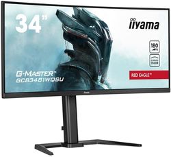 iiyama G-Master GCB3481WQSU-B1 34" VA CURVO UWQHD 180Hz 0.3 ms USB-A Altavoces Altura Ajustable
