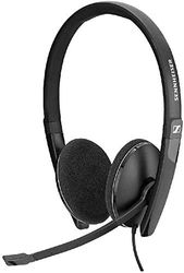 Sennheiser PC 3.2 Chat - Lightweight Stereo Headset with Adjustable Noise-Cancelling Microphone - for Internet Telephony and E-Learners - PC Connectivity- Great for Gaming, Work, and Study