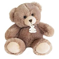 HISTOIRE D'OURS - Peluche Ourson Champagne 30 cm - Collection Bellydou - Ourson Moelleux Et Doux Pour Enfants Dès La Naissance - Peluche Bébé - Idée Cadeau Naissance Filles Et Garçons - HO2887