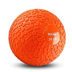 Yes4All LG75 Unisex slam bal, oranje beest, 9kg