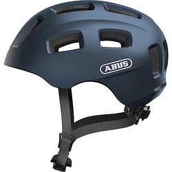 Abus, Casco da bambini e ragazzi ABUS Youn-I 2.0, con luce posteriore, per ragazze e ragazzi, blu, taglia M