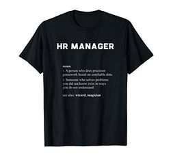 HR Manager - Definizione dizionario divertente Maglietta