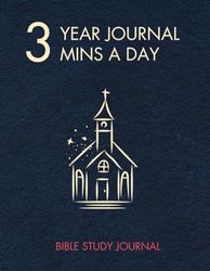 3 Year Journal: The 3-Minute Notebook, Matt Cover, 8.5"×11", Bible Study Version