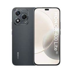 HONOR 400 Lite Unlocked 5G Smartphone, AI Camera Button,108MP Street Style Portrai,8GB+256GB, IP64 Water Resistance,3500nits AMOLED Display,Dual SIM,Android 15,Velvet Black